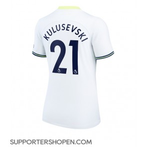Tottenham Hotspur Dejan Kulusevski #21 Hemma Matchtröja Dam 2022-23 Kortärmad